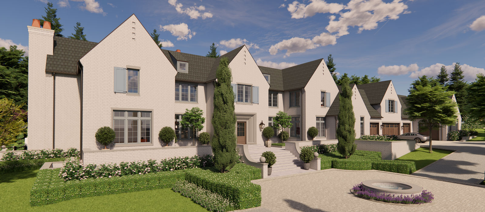 Custom home in Cherry Hills Village, CO, designed by KGA Studio Architects.